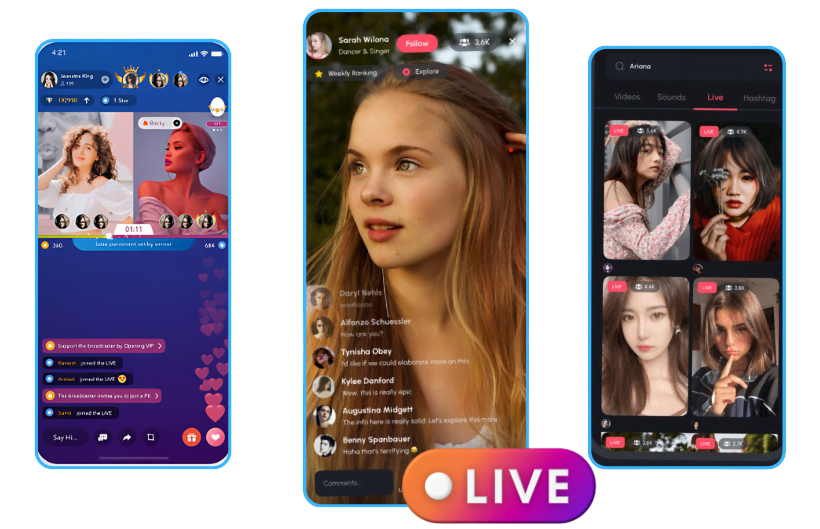 Bigo Live Clone App Development Company