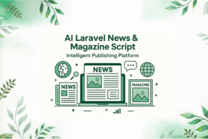 AI Laravel News & Magazine Script – Intelligent Publishing Platform