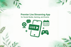 Premier Live Streaming App for Social Media, Gaming, and Events